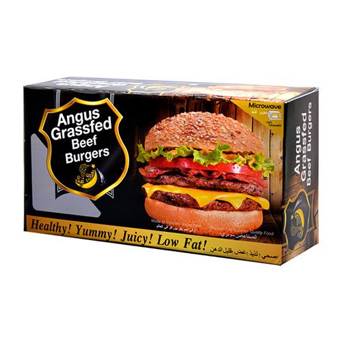 Angus grassfed beef burger